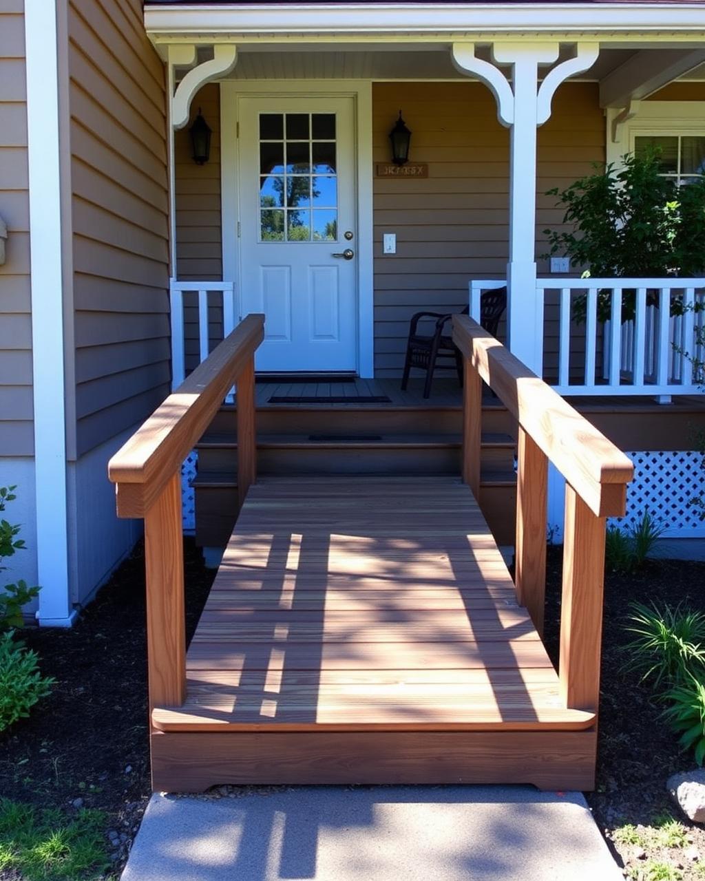 Handicap access ramp